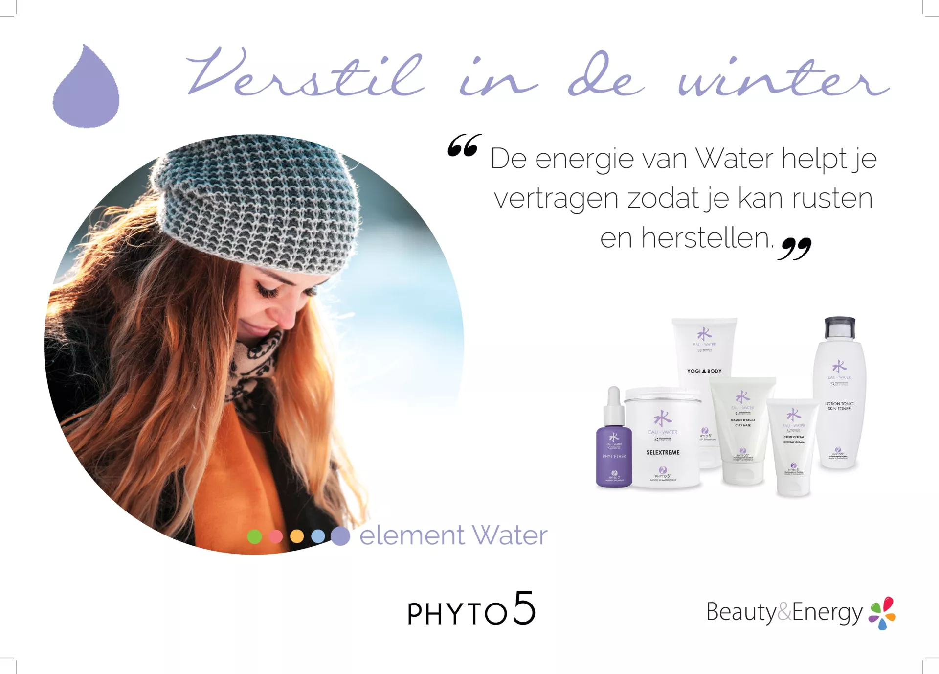 Affiche A3 Element Water 2022 - drukklaar -  - Water